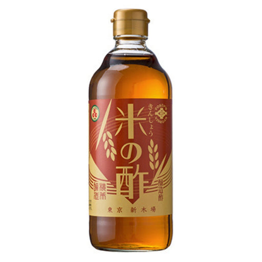Yokoi Premium Kinsho Kome No Su Japanese Rice Vinegar Infused With Sake Kasu 500ml (Glass Bottle) Honeydaes - Japan Foods Grocery Online 