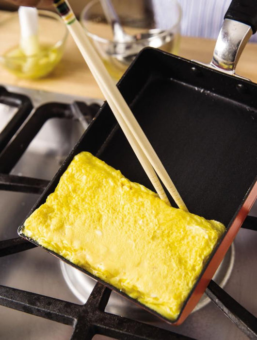 玉子焼き器 Kirei Tamago Yaki Cooking Pan [Slim Type] (8x18cm) Unit Honeydaes - Japan Foods Grocery Online 