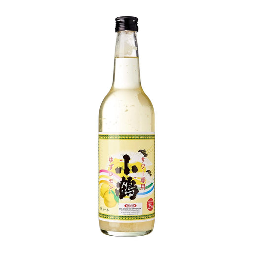 ゆずレモン リキュール Komasa Kozuru Yuzu Lemon For Sour Japan Specialised Chu-Hi Base Liqour 600ml 25% Alcohol Honeydaes - Japan Foods Grocery Online 