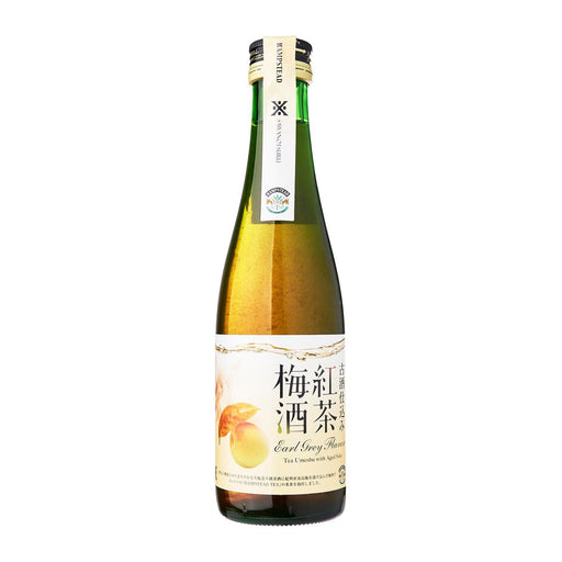 沢の鶴 古酒仕込み 紅茶梅酒 Koucha Earl Grey Flavor Tea Umeshu with Aged Sake 300ml 11% Special Label Honeydaes - Japan Foods Grocery Online 