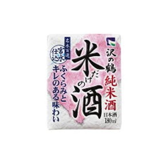 沢の鶴 米だけの酒パック Sawanotsuru Kome Dake No Sake 180ml 14.5% japanmart.sg 